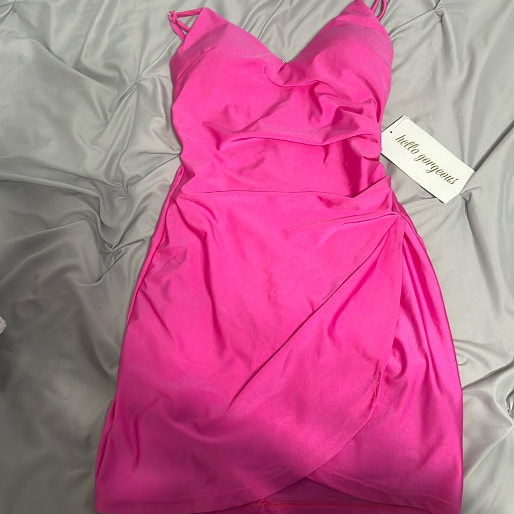 Pink dress from Prom Girl